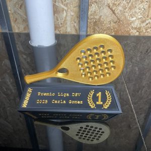 Trofeo pádel personalizado