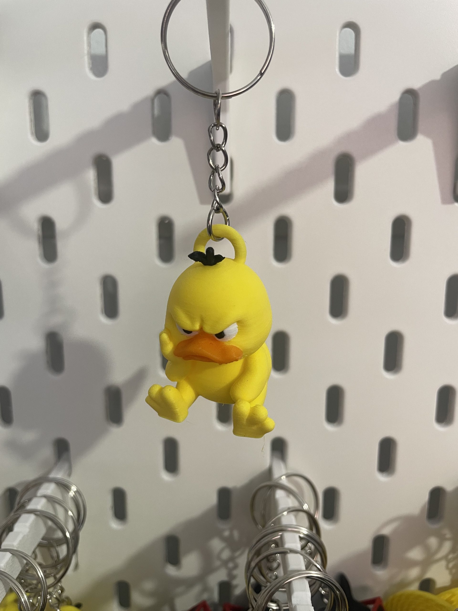 Llavero Pato enfadado